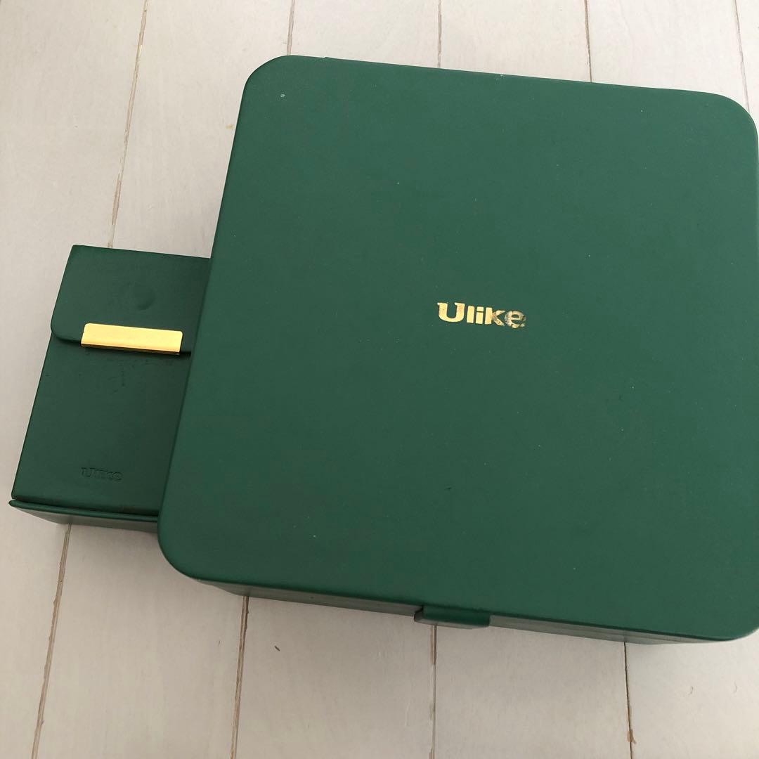 Ulike 脱毛器 (IPL)グリーン 充電器付き