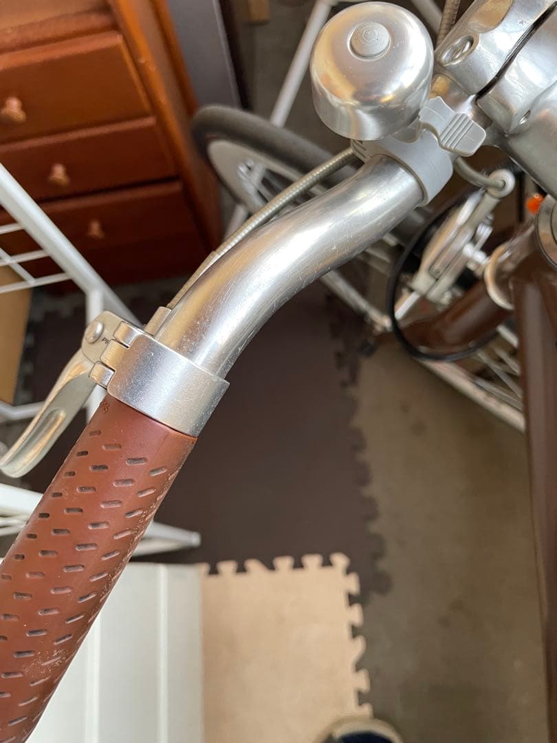 CREATE クロスバイク ブラウン/ホワイト