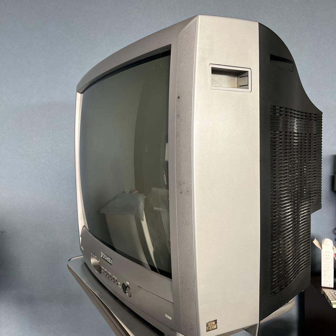 【動作品】 東芝 ブラウン管テレビ 25インチ 25S99 リモコン付き