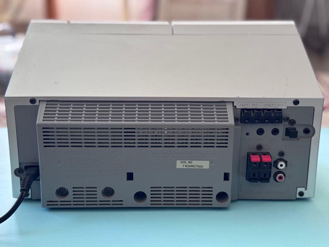 Panasonic CD・MDミニコンポ　SC-PM50MD