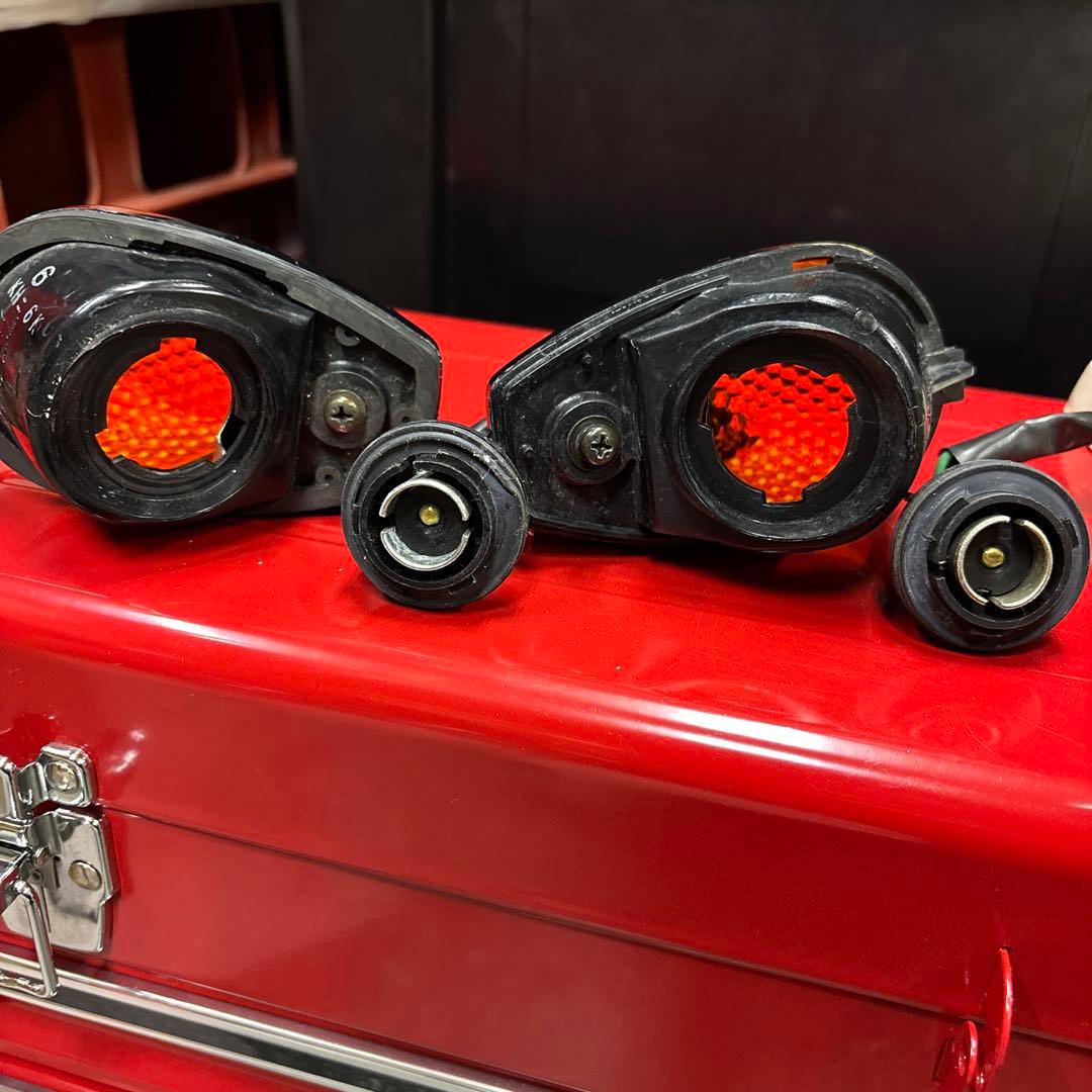 CBR400F エンデュランスF3 NC17 ミラー　ウインカー　左右　当時物