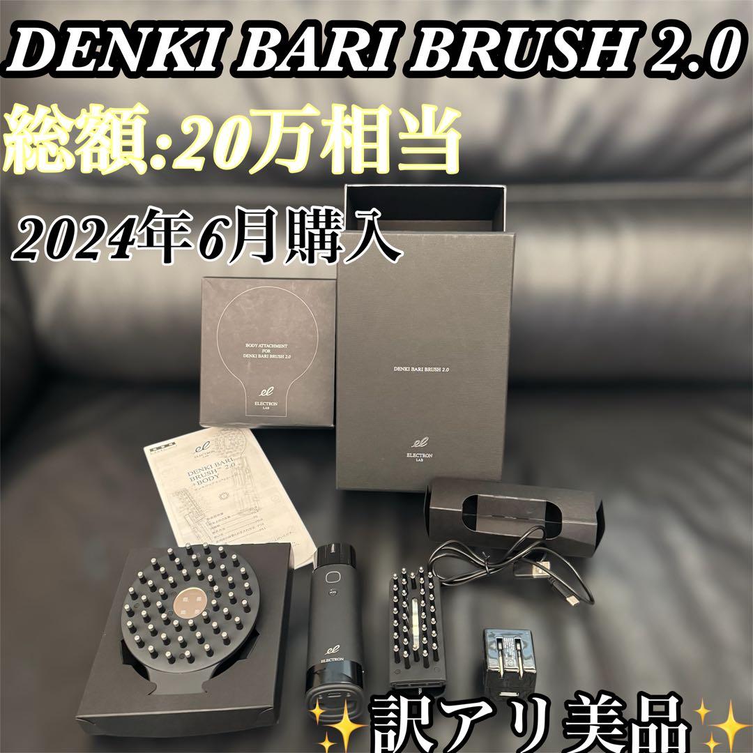 【訳あり美品】デンキバリブラシ2.0+ボディ ELECTRON