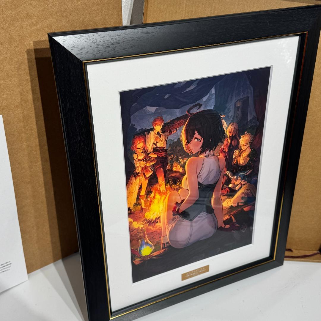 ユミアのアトリエ　限定描き下ろし 複製原画 版画