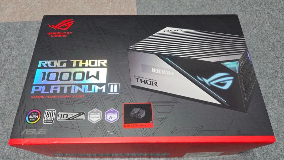 電源ユニット ASUS ROG THOR 1000W PLATINUM II