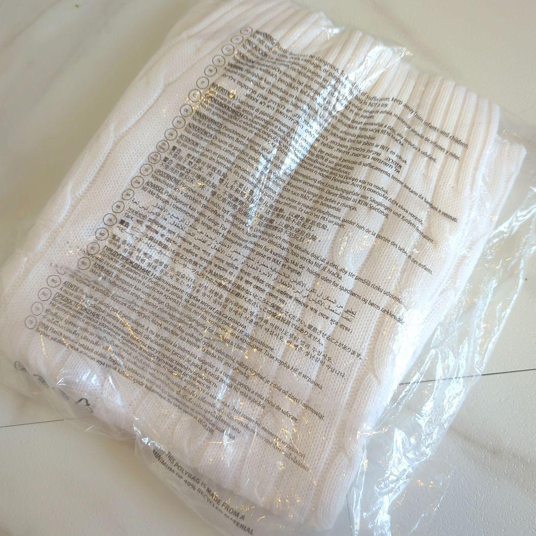 Polo Ralph Lauren ケーブルニット 半袖 M ホワイト