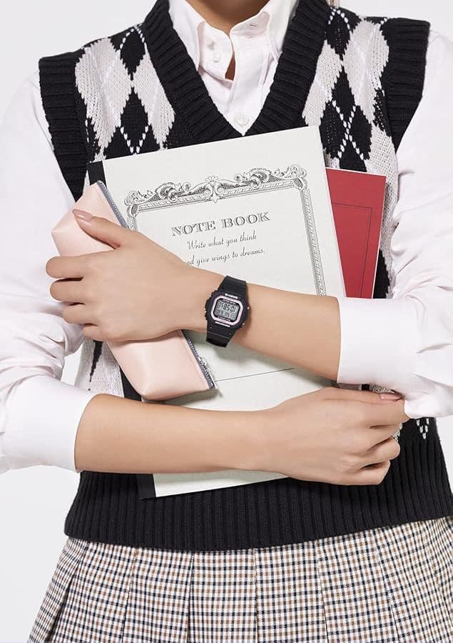 CASIO BABY-G ブラック/ピンク ソーラー　電波　ベビーG