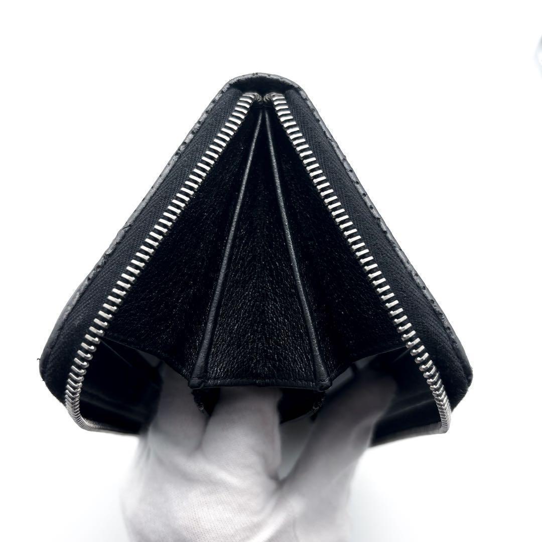 【極美品✨】シャネル 長財布 マトラッセ パンチング ラウンドジップ