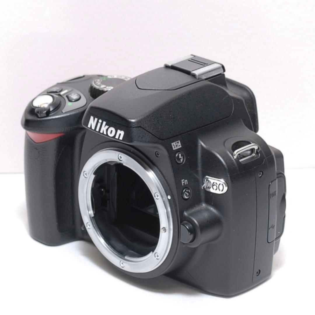 ✨初心者様向け✨Nikon D60✨ シングルレンズ✨ 簡単操作✨すぐ使えます
