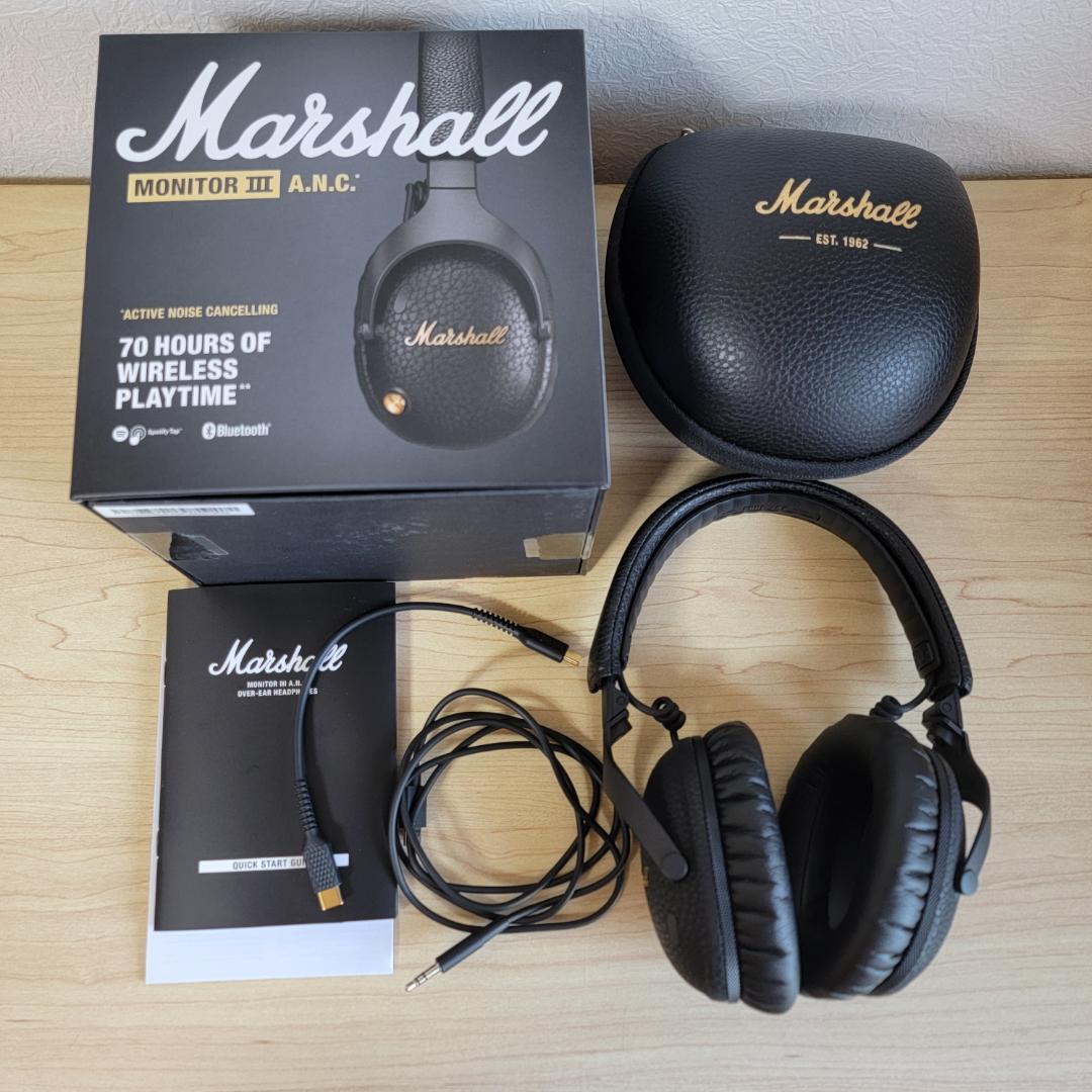 【ほぼ新品】Marshall Monitor III A.N.C.