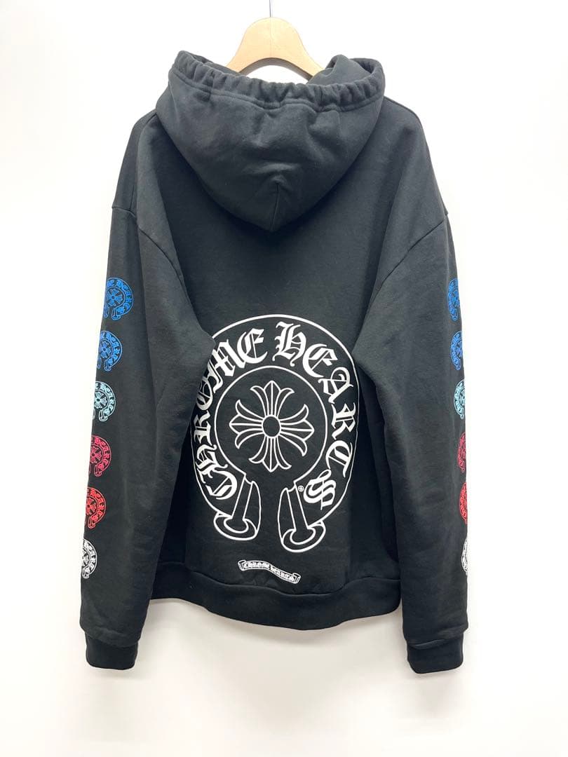 国内正規 Chrome Hearts クロムハーツ マルチカラー パーカー M