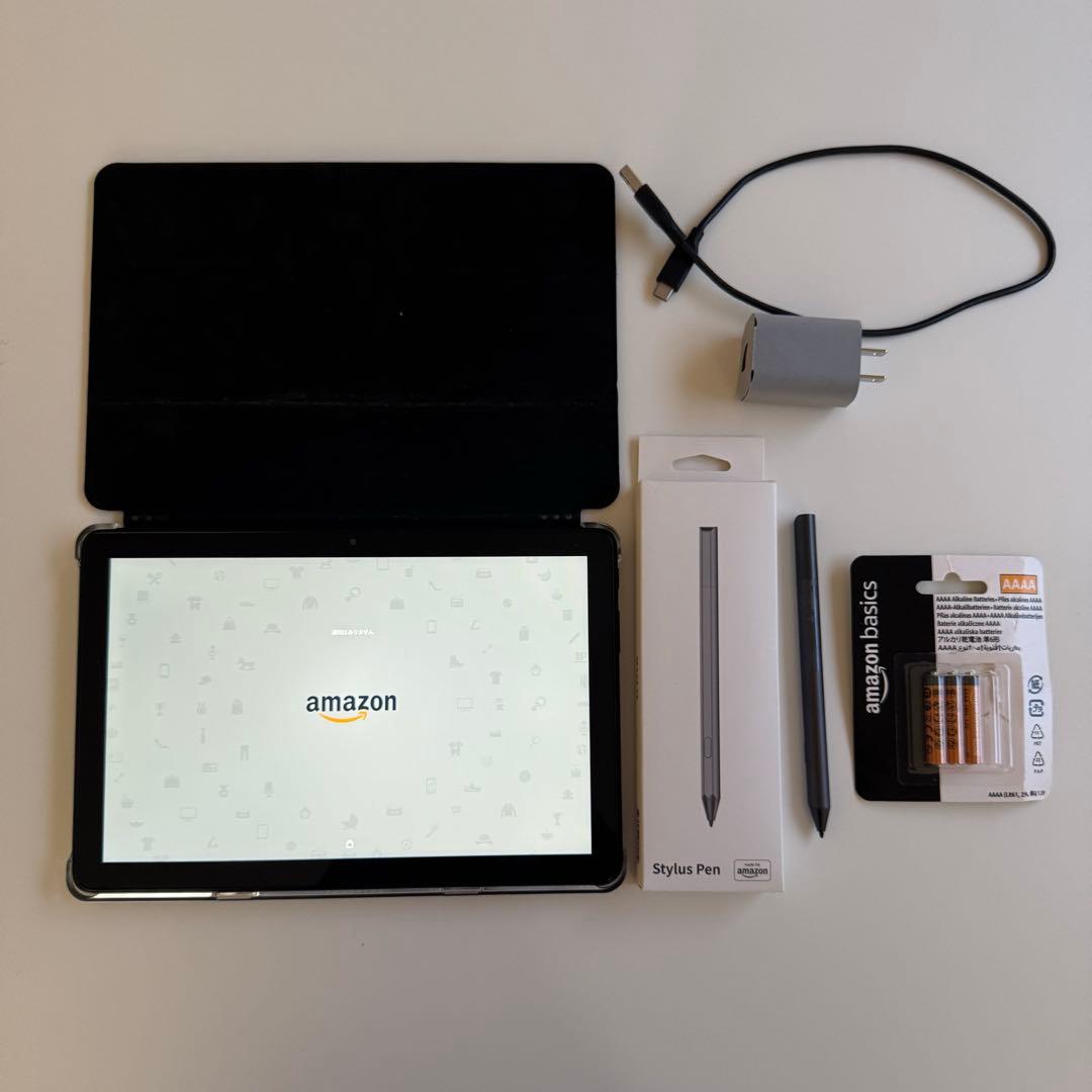 Amazon Fire HD 10 32GB　ブラック第13世代　ペン,ケース付