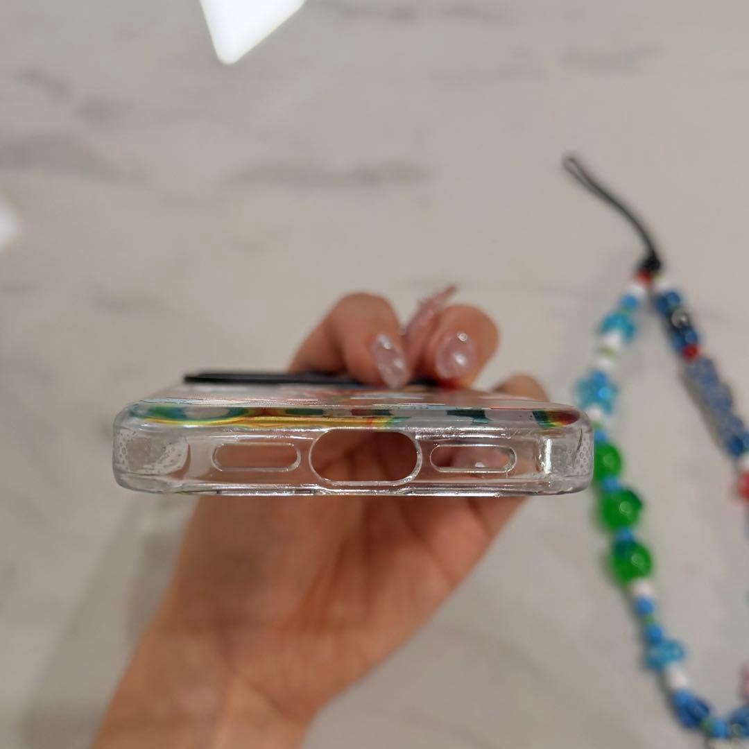 ケースティファイ iPhone17pro スマーフ ケース スマホチャーム