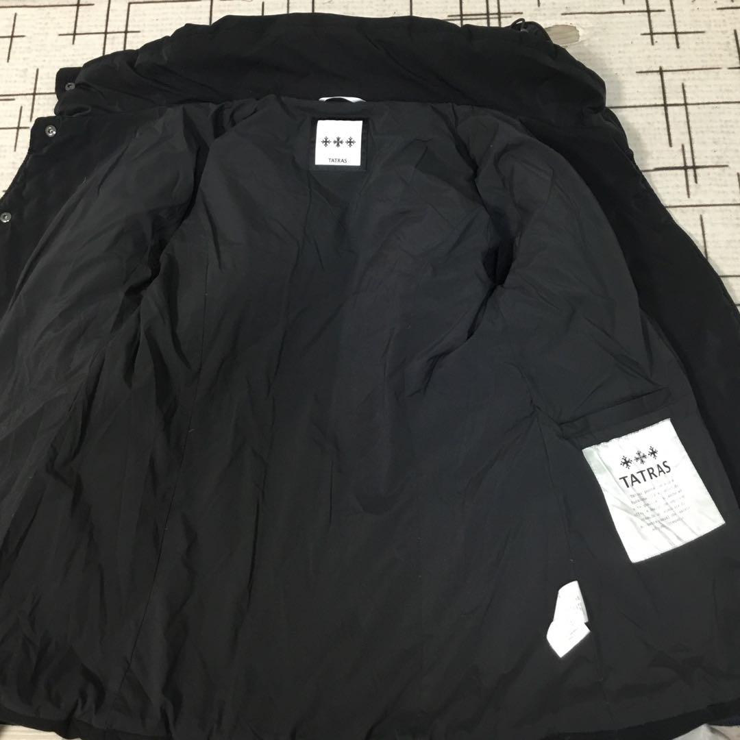 TATRAS☆サイズ2 ブラック　ダウンジャケット