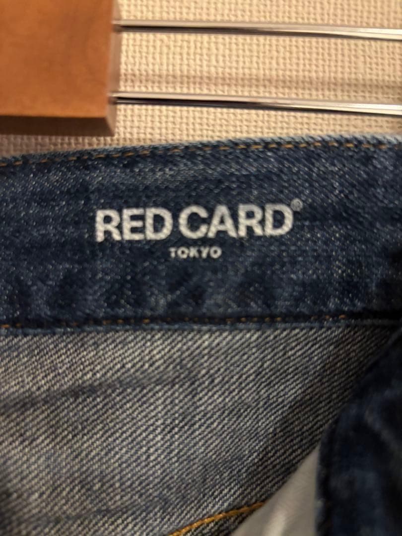【新品】レッドカードトウキョウ　ワイドストレート　別注manoa　27