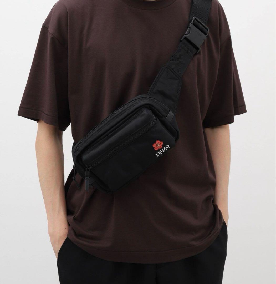 KENZOブラック ウエストポーチ 新品未使用品