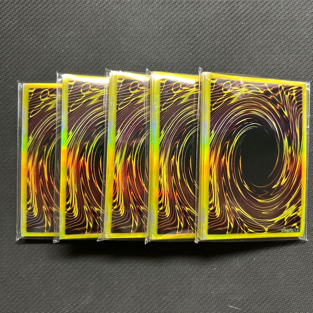 遊戯王共通面　金色(ゴールド)スリーブ　計100枚