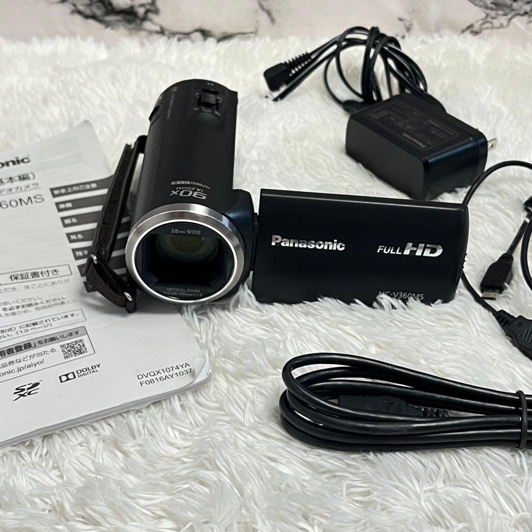 未使用品✨Panasonic HC-V360MS ビデオカメラ