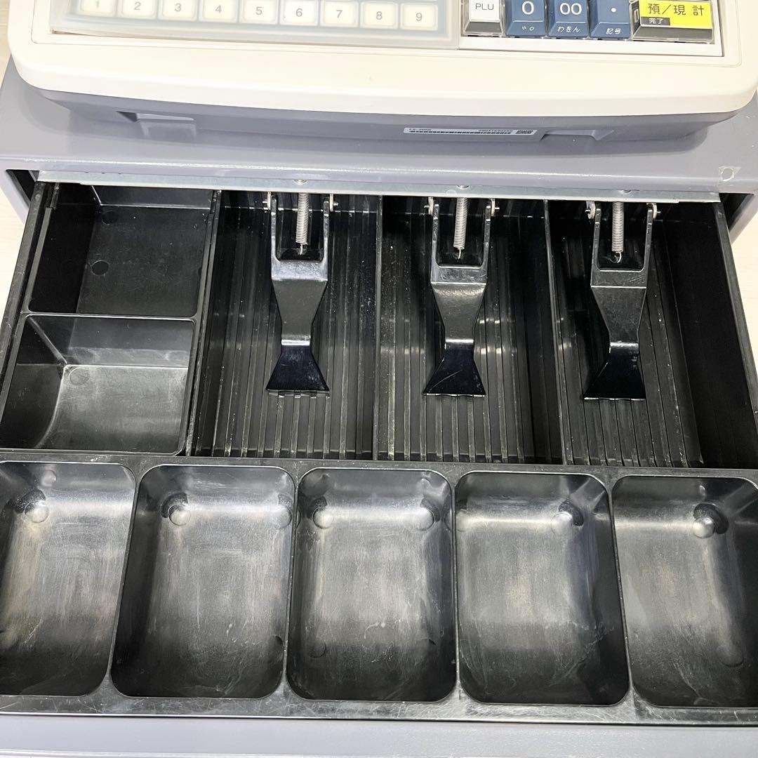 【良品】TOSHIBA 東芝TEC 電子レジスター FS-2055 新品鍵つき