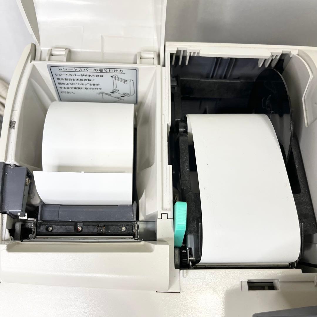 【良品】TOSHIBA 東芝TEC 電子レジスター FS-2055 新品鍵つき