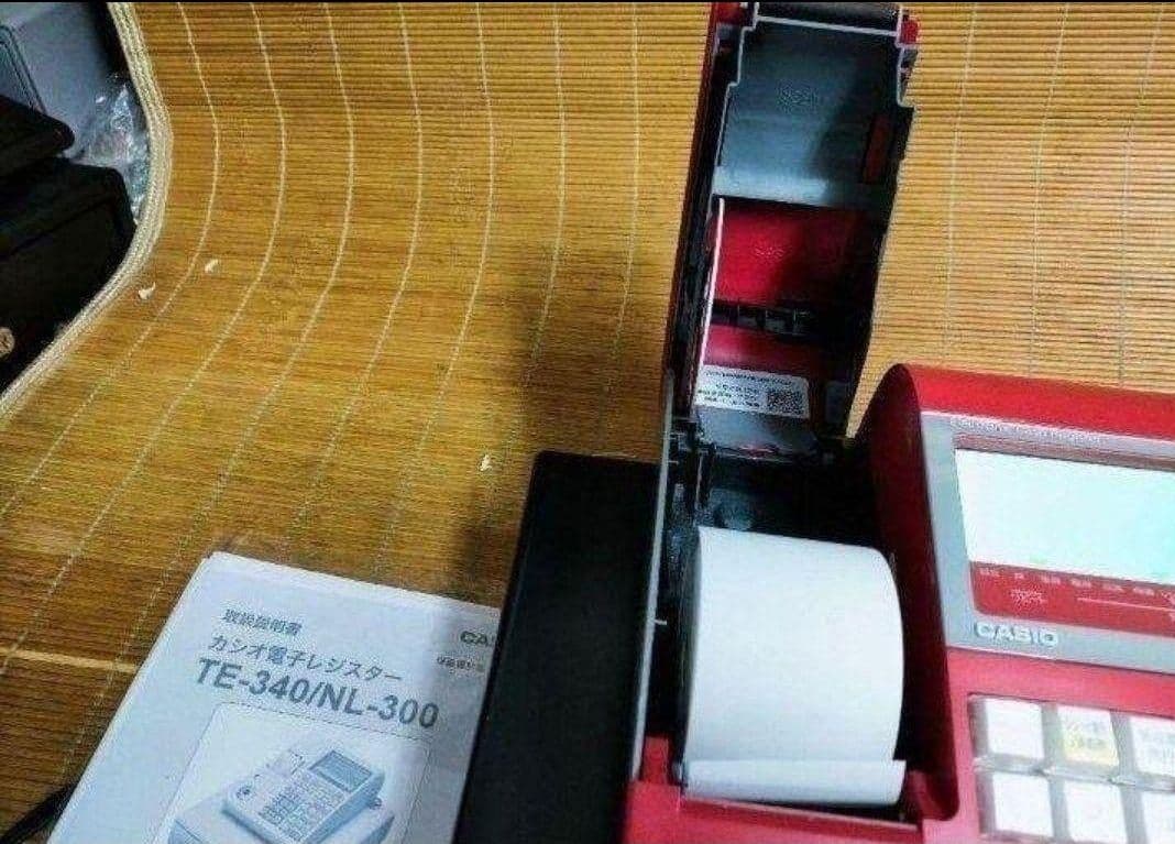 カシオレジスター　TE-340/NL300　フル設定無料　900774