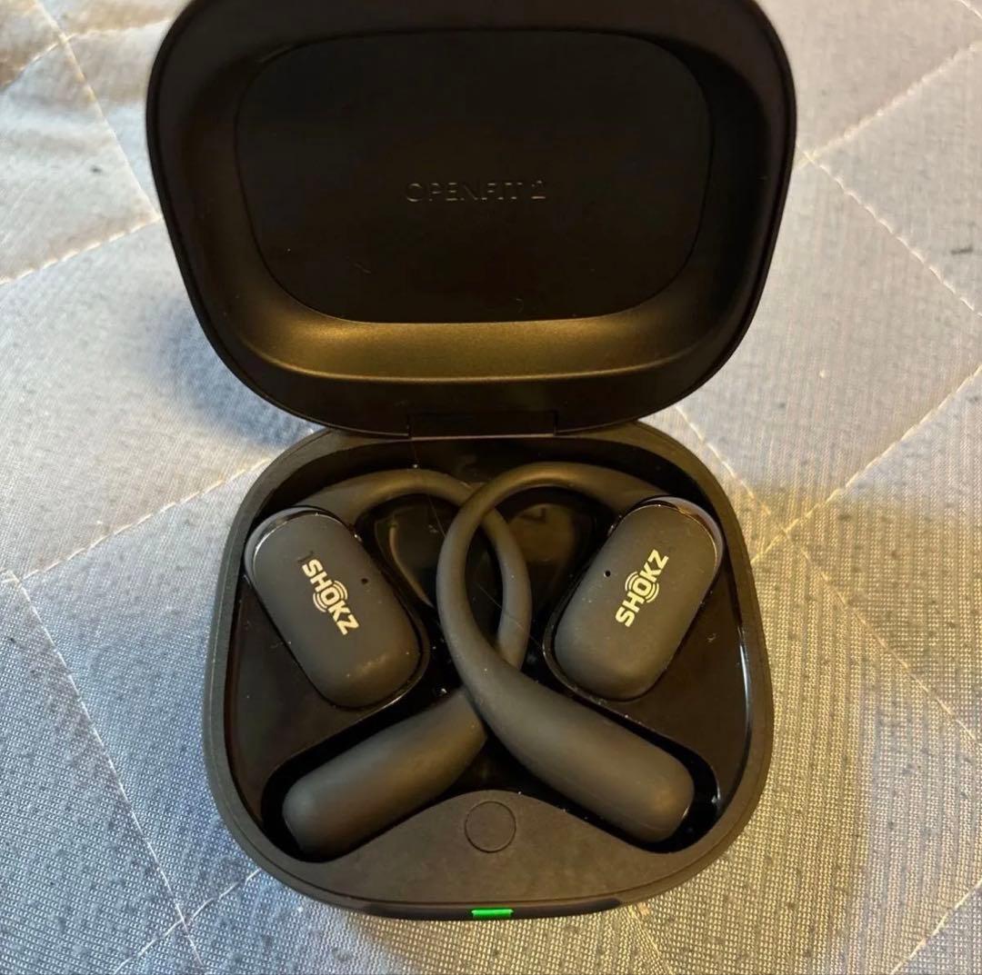 Shokz OpenFit2 ブラック オープンフィット2 美品 使用頻度極少