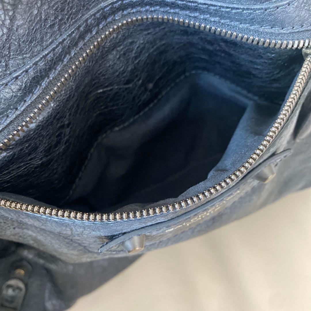 BALENCIAGA バレンシアガ レザ 2WAY ボストンバッグ ハンドバッグ