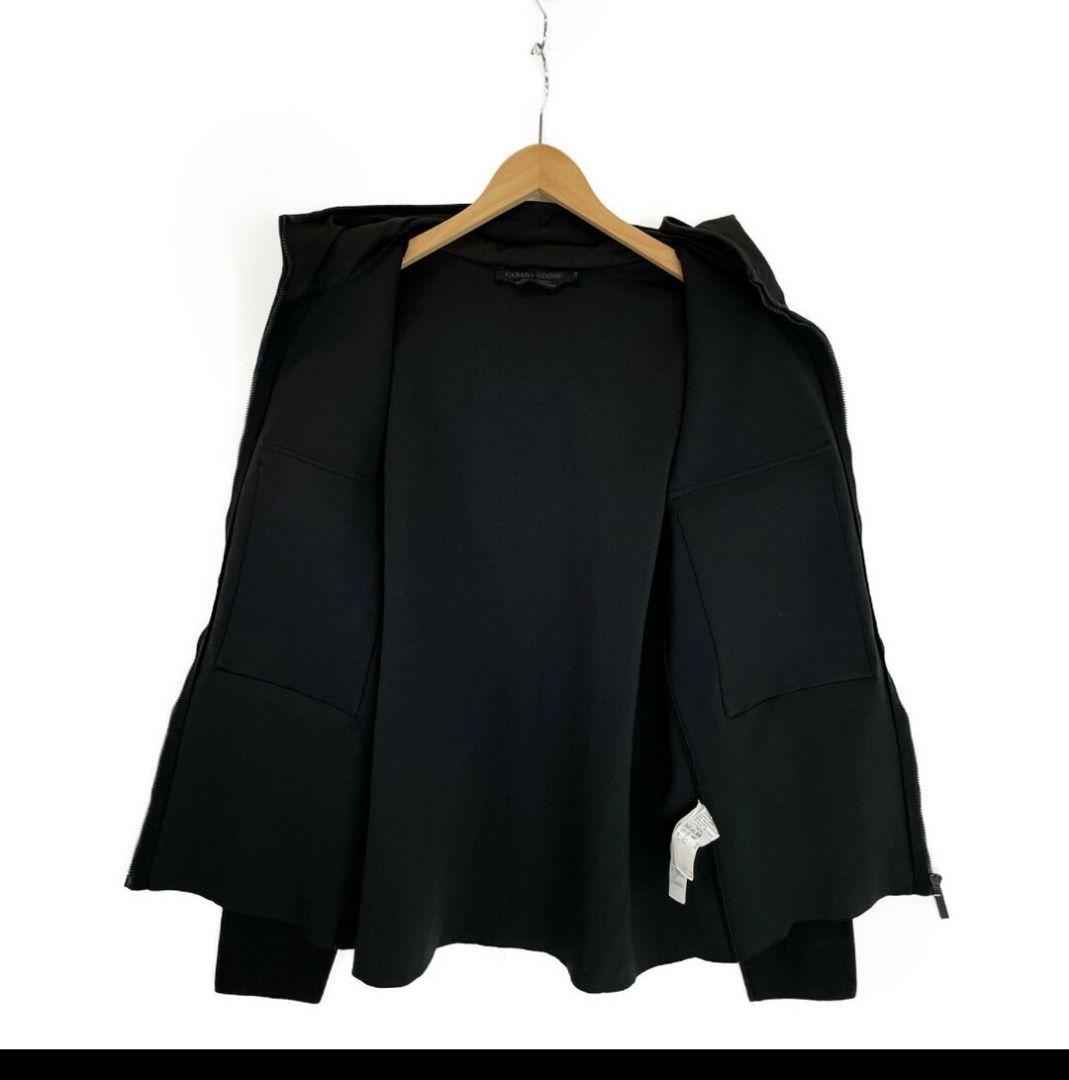 レ*ン様 カナダグース・ブラックレーベル・フルジップニットパーカー