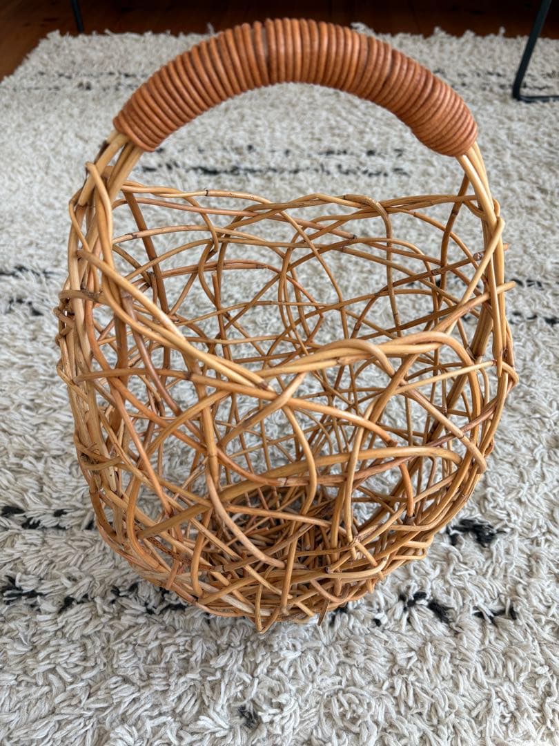 itashiori 籐製　かごバッグ