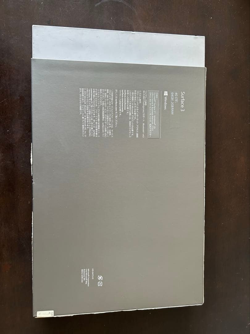 Surface3 Microsoft 美品　LTE 64GB nano sim