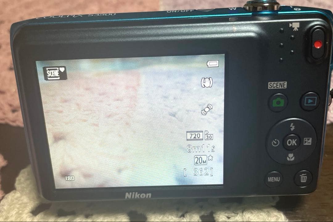 【値下げしました！】Nikon COOLPIX S3500 デジタルカメラ 青