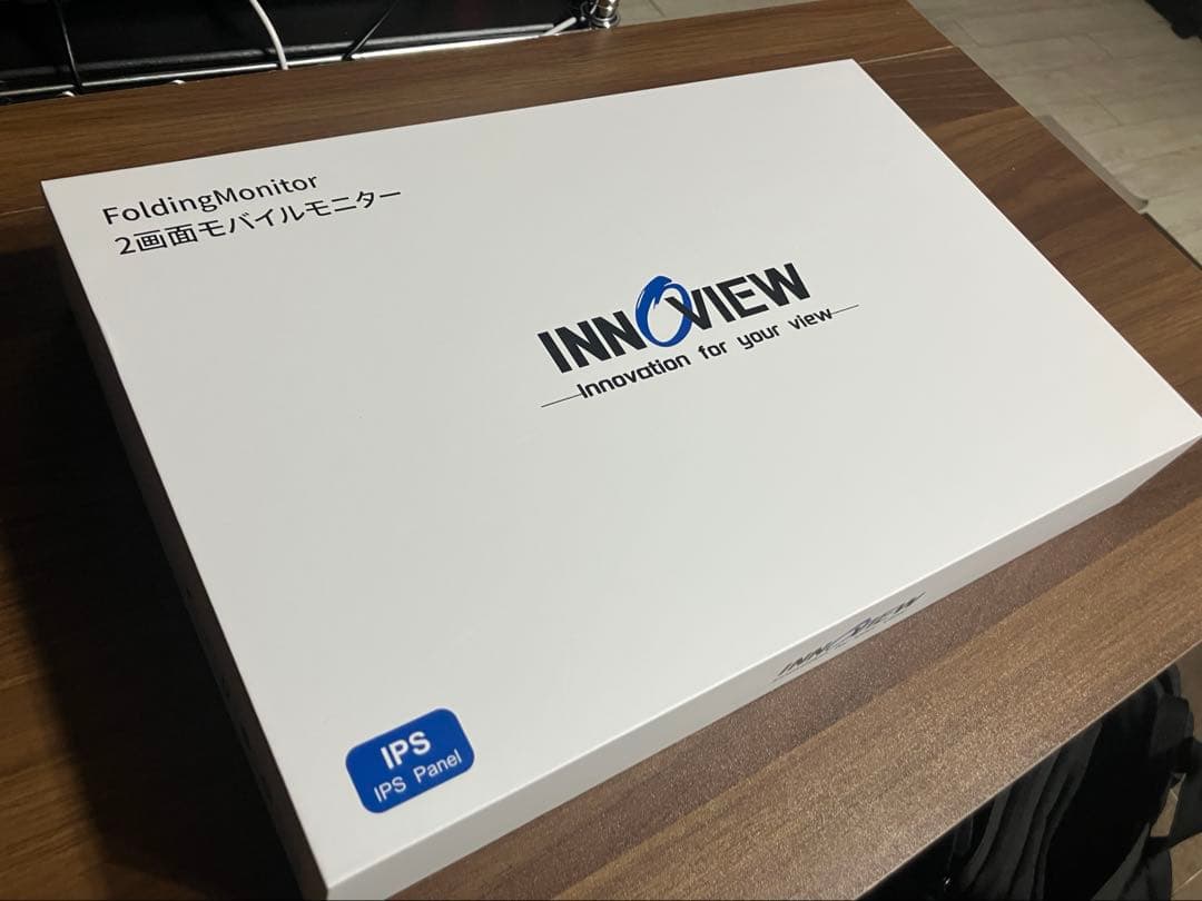 InnoView デュアルスクリーン モバイルモニター 15.6インチ x 2