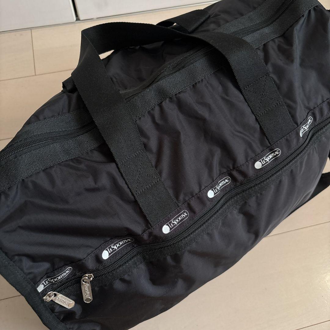 美品　レスポートサック　ボストンバッグ　ブラック　旅行カバン