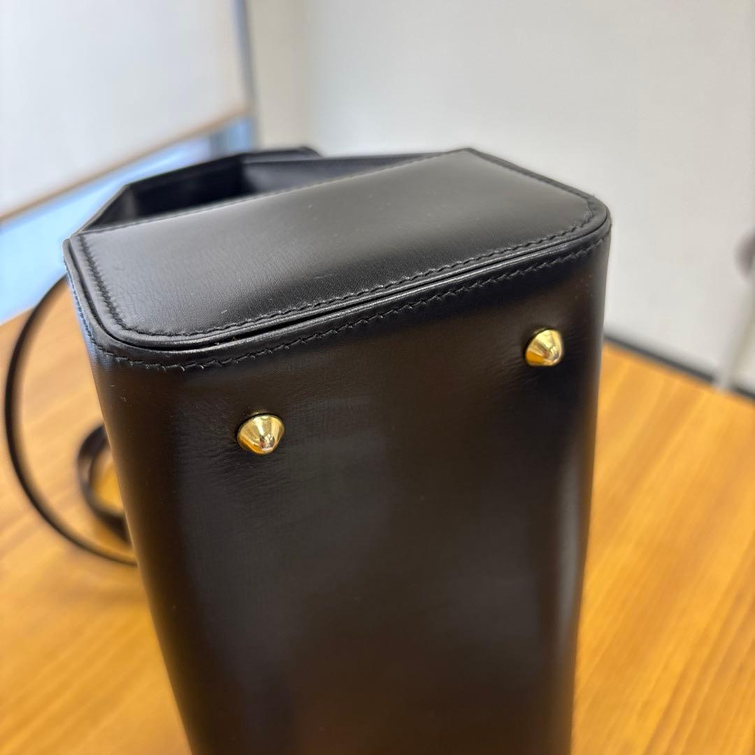 BALLY 2wayハンドバッグ ショルダーストラップ付