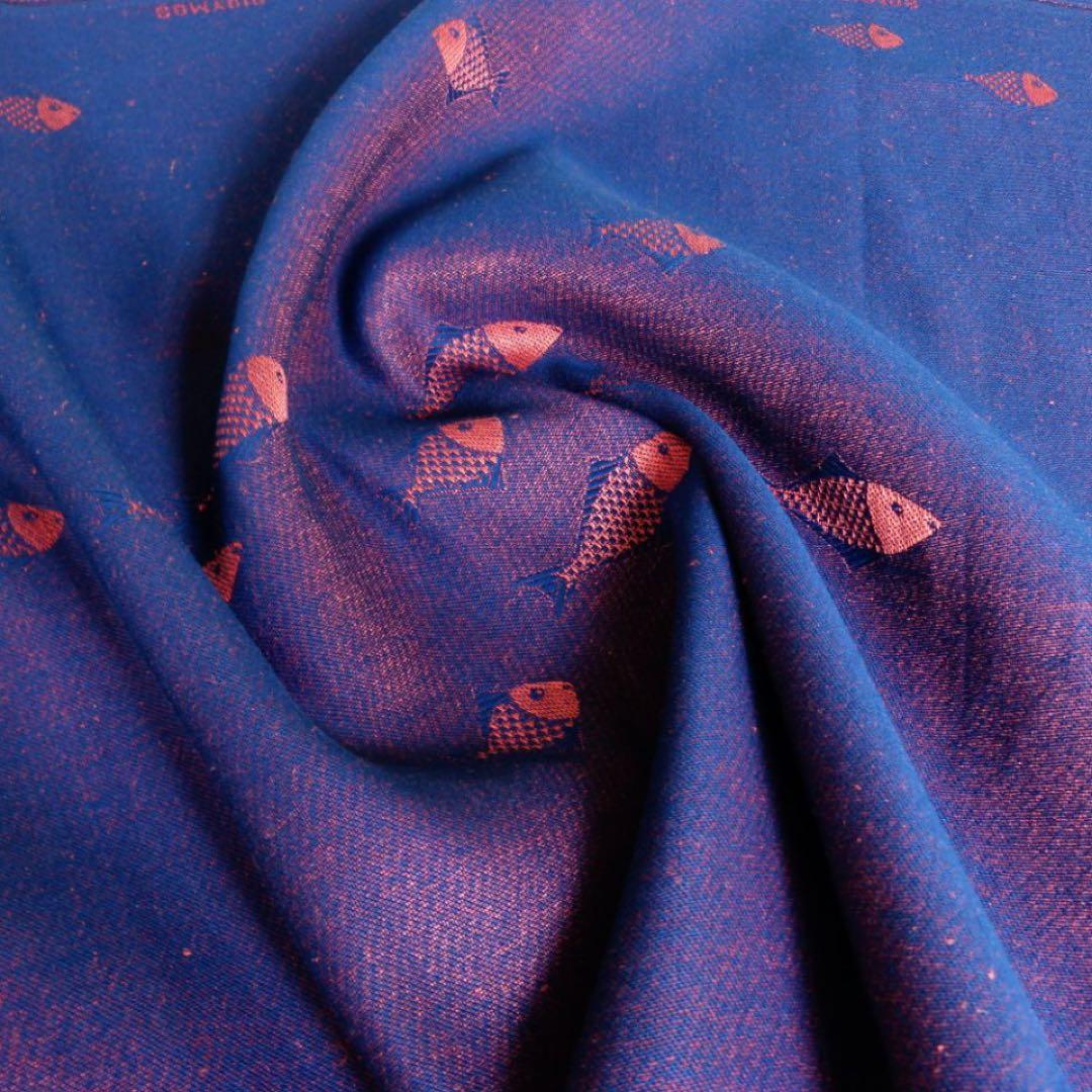 Didymos♡お魚♡ベビーラップ使用　Cute Backle Onbuhimo