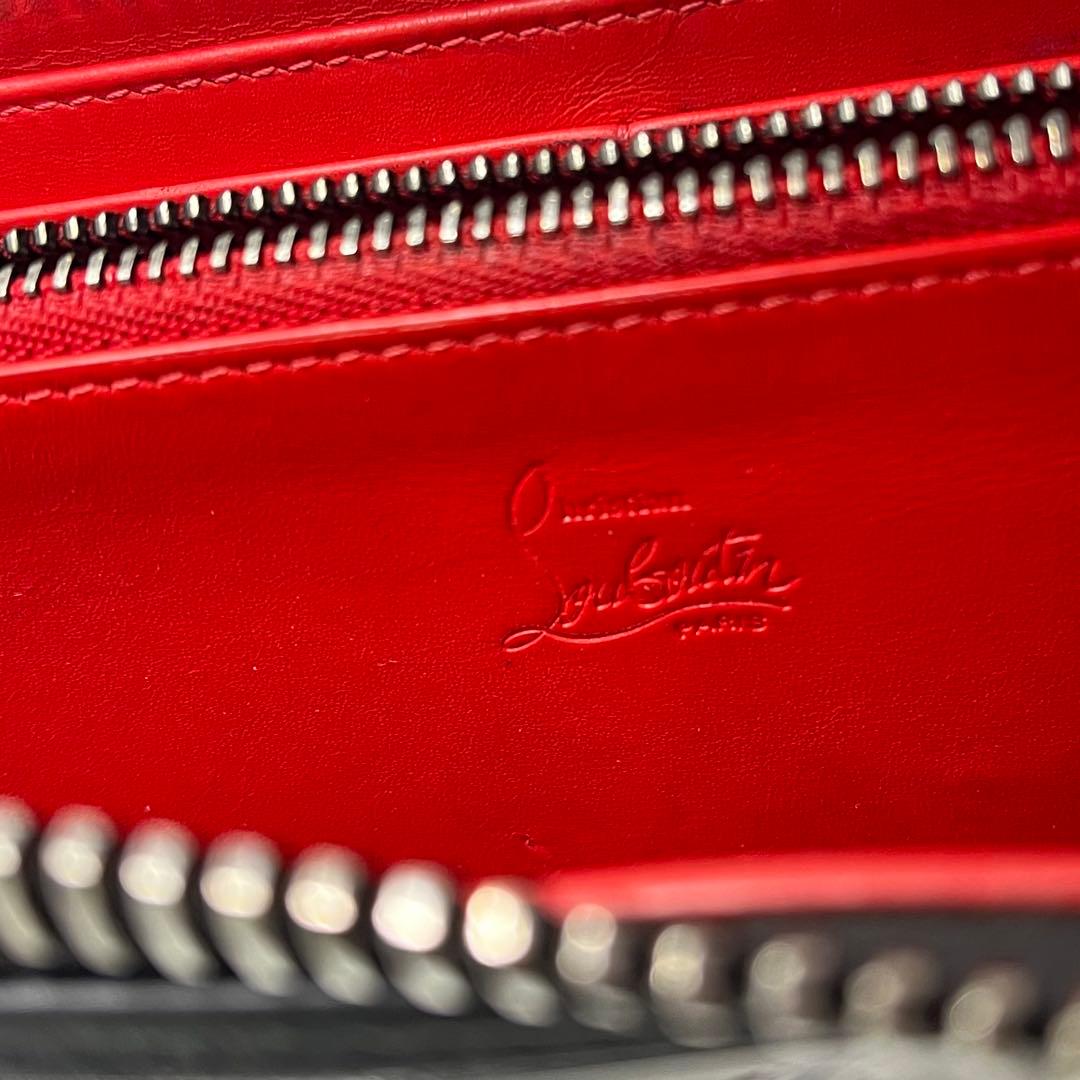 美品✨クリスチャンルブタン　現行　長財布 パネトーネ スニーカーソール