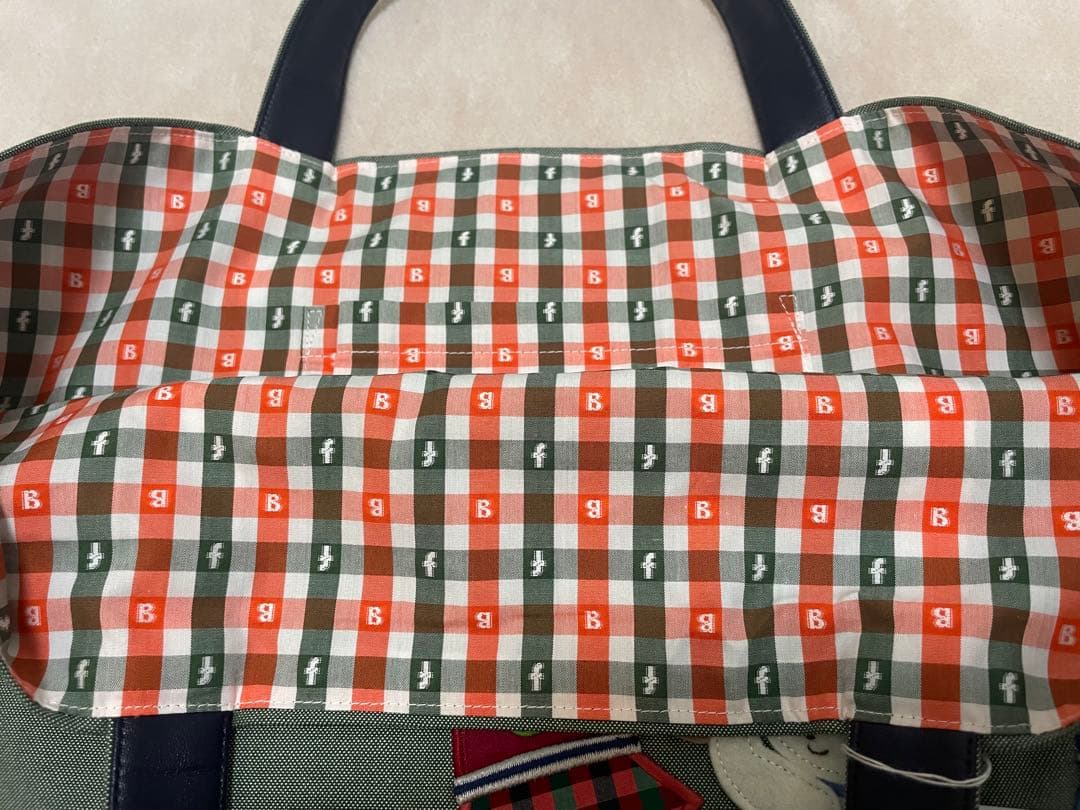 た*迎様 BEAMS JAPAN × familiar デニムバッグ　干支　辰