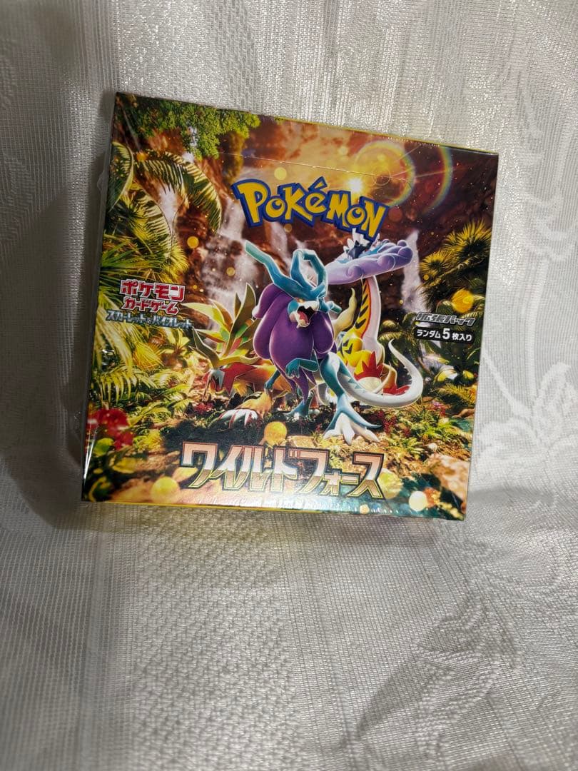 ポケモンカードゲーム スカーレット＆バイオレット ワイルドフォース BOX