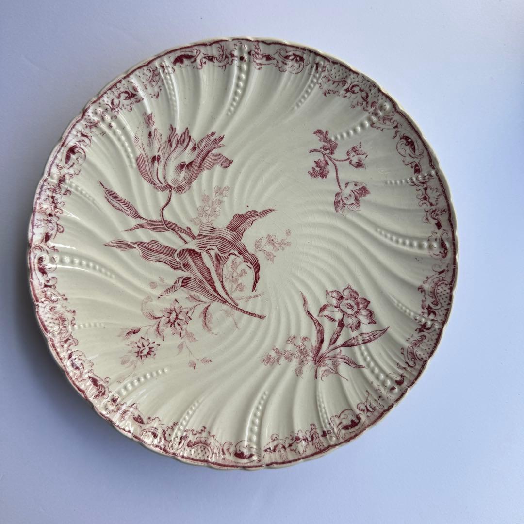 こ*マ様 フランスアンティーク　サルグミンヌ　Fontanges デザートプレー