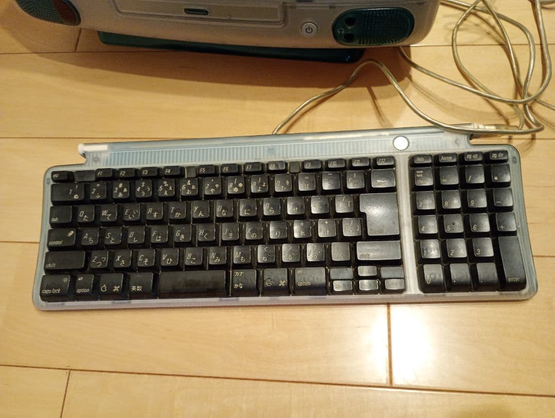 【初代】Apple iMac G3 グリーンモデル 本体+付属品　※作動しません