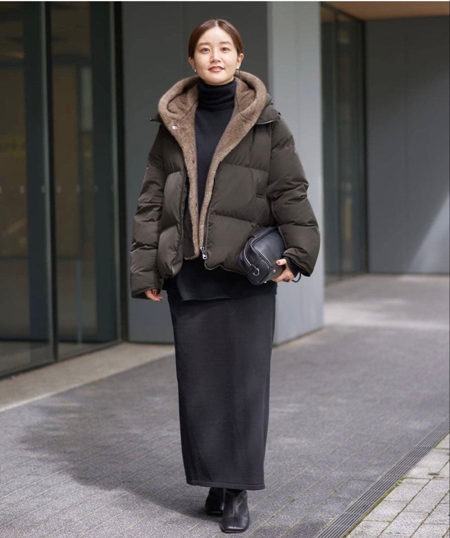 イエナLOU ANDREA/ルーアンドレア YV25752ファーフードダウン