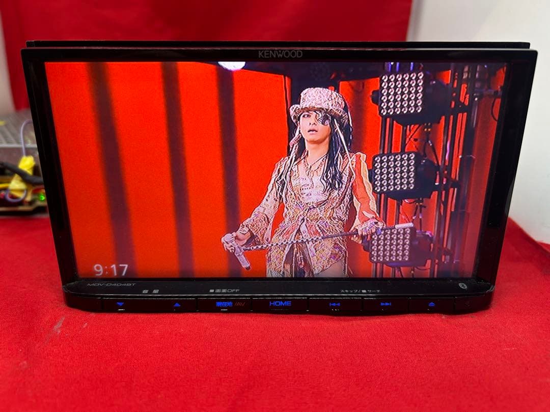 ⭐︎美品⭐︎KENWOOD 2024春地図MDV-D404BT 新品バックカメラ付き