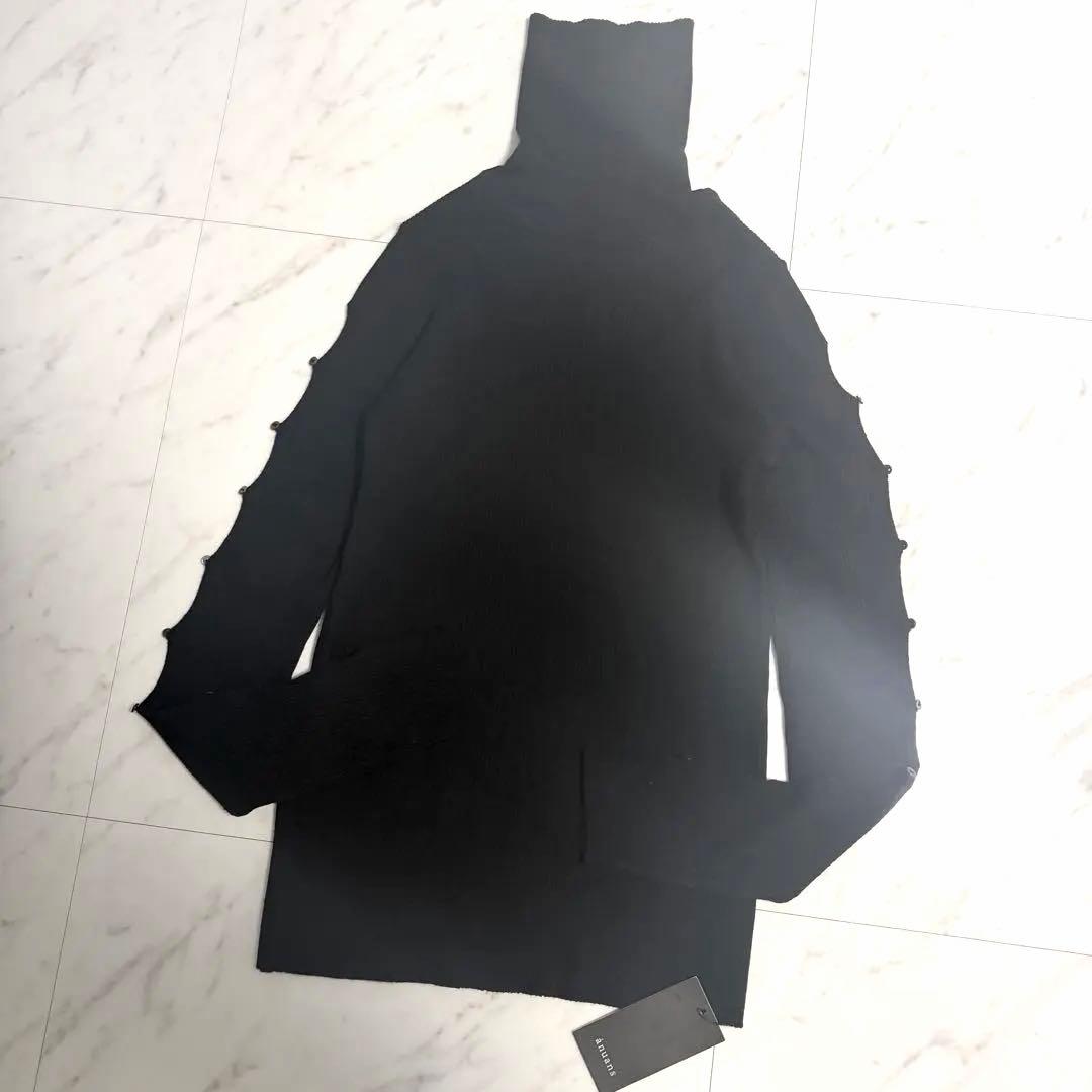 【新品タグ付き】2025✨️完売品 アニュアンス スラッシュリブニットトップス