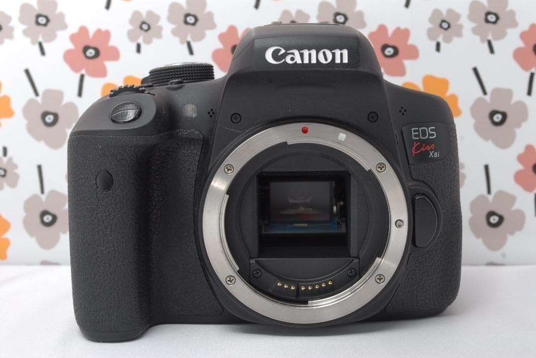 ❤Canon Kiss X8i❤一眼レフ❤Wi-Fi転送❤高性能STMレンズ❤