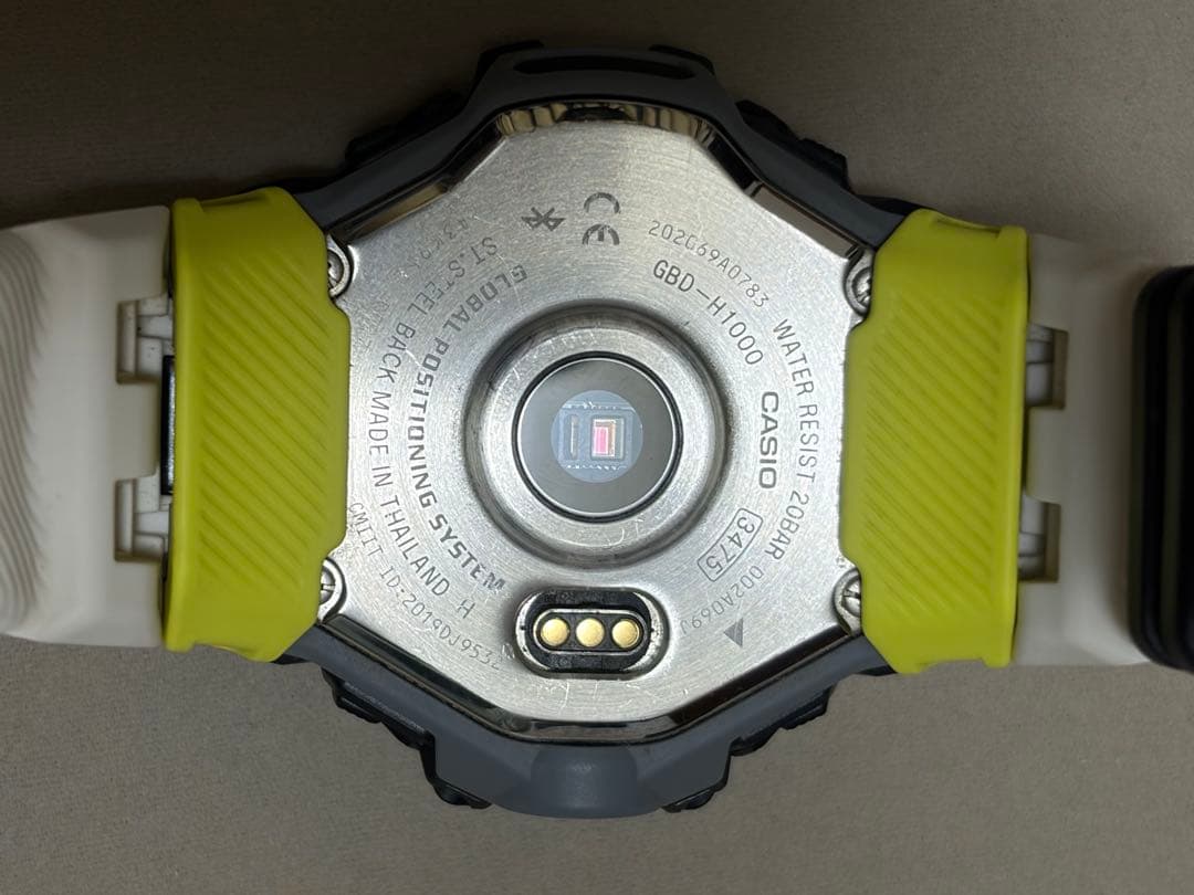 G-SHOCK GBD-H1000-1A7JRソーラー充電 200m防水