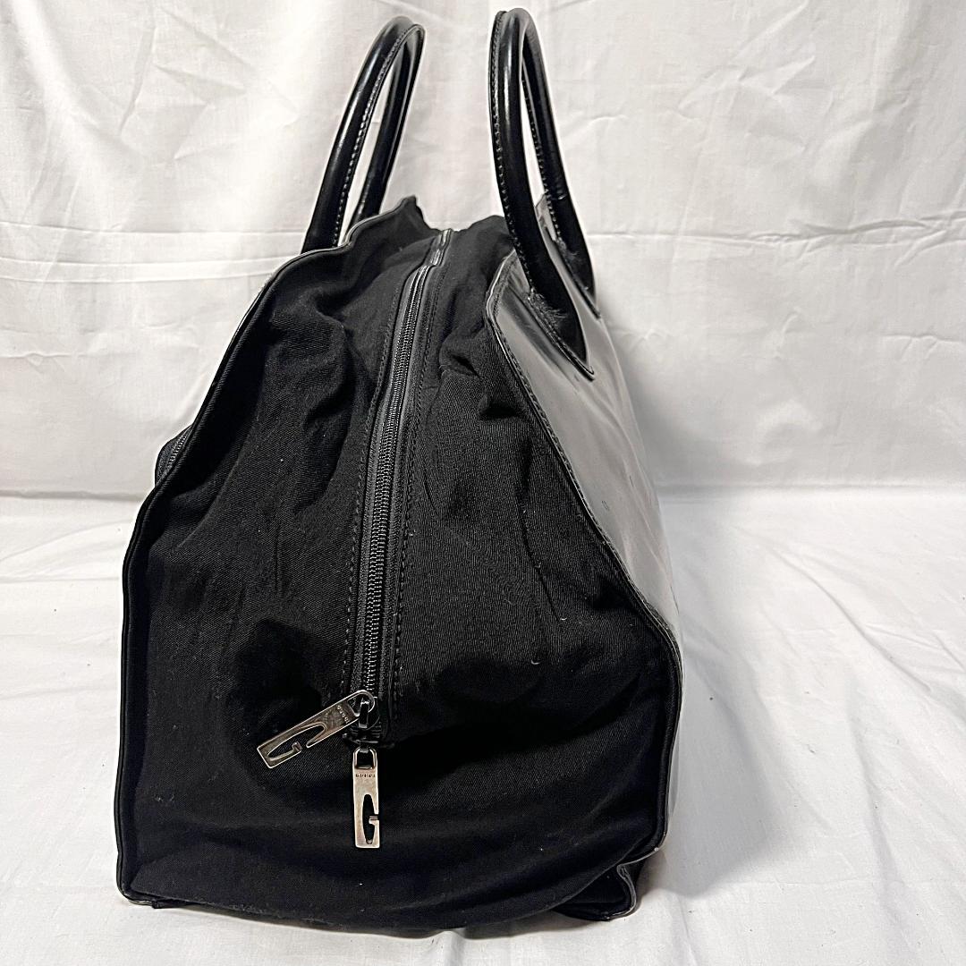 希少 GUCCI グッチ トムフォード ボストンバッグ コンビ レザー ブラック