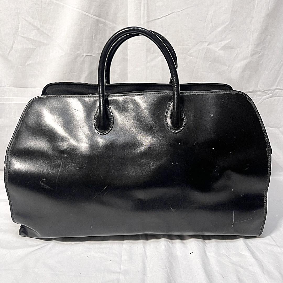 希少 GUCCI グッチ トムフォード ボストンバッグ コンビ レザー ブラック