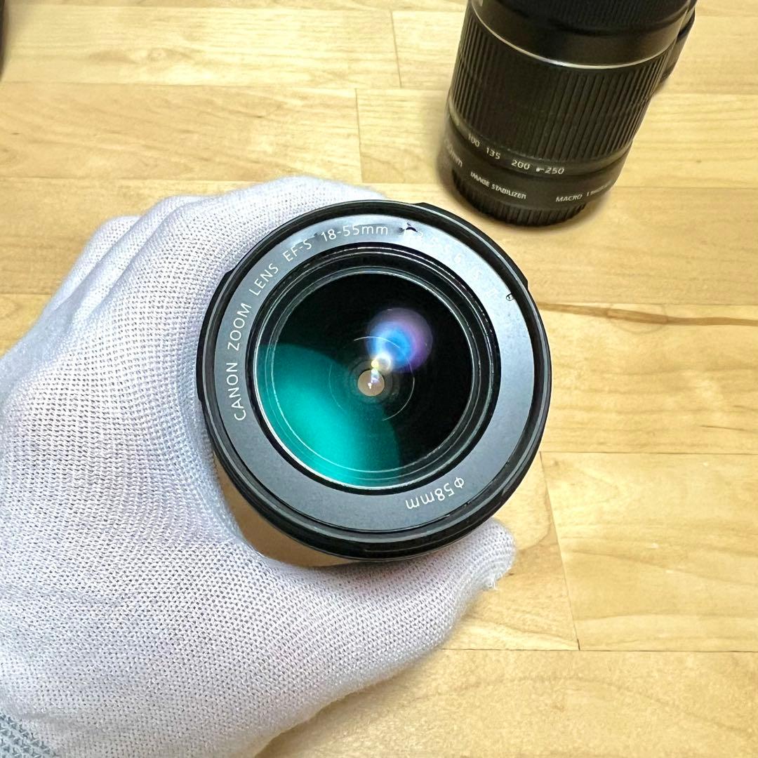 [お得] 一眼レフCanon EOS Kiss X6iとレンズ 4点セット