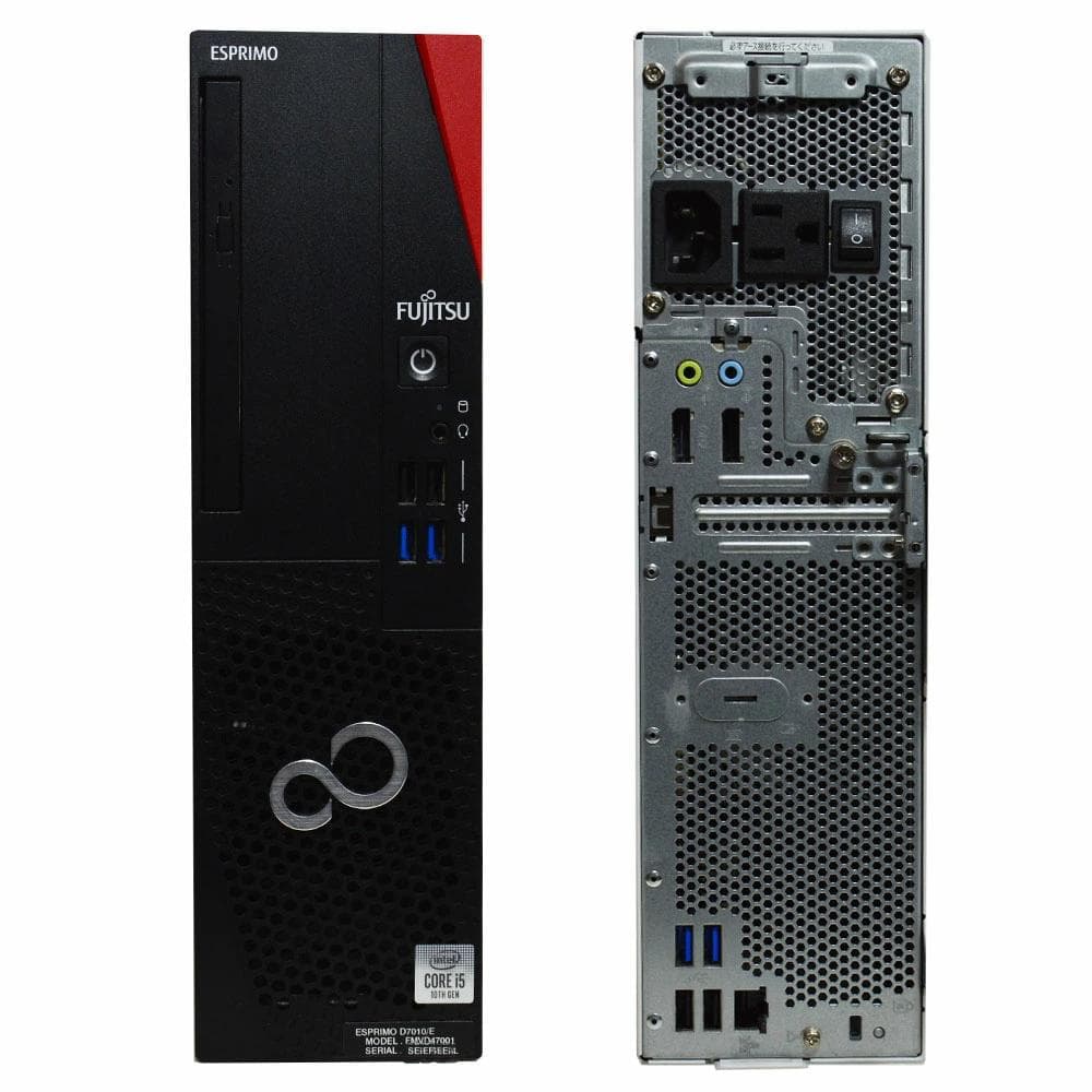 Fujitsu 最新　高スペック i-5 10500　第10世代デスクトップ