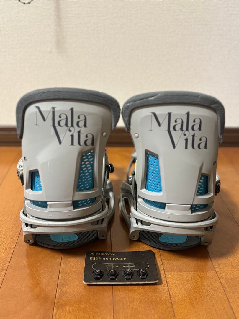 BURTON MalaVita ESTスノーボード ビンディング メンズS