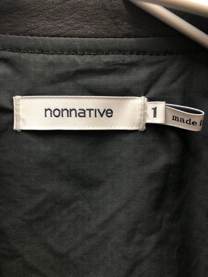 ジャケット・アウター nonnative BIKER BLOUSON COW LEATHER
